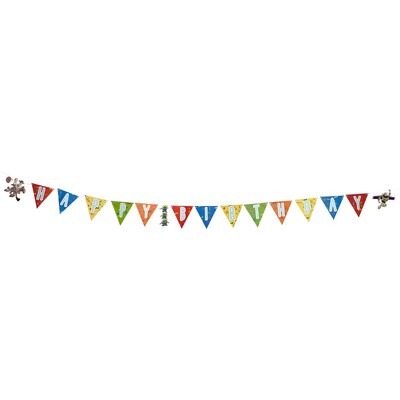 Toy Story Happy Birthday Pennant Banner | Cardboard Party Banner 4m