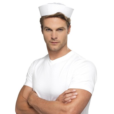 US Sailor Doughboy Gob White Hat Pk 1 (Hat Only)