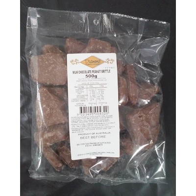 Chocolate Peanut Brittle (500g)