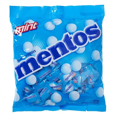 Mentos Mint Individually Wrapped 405g (150 pieces)