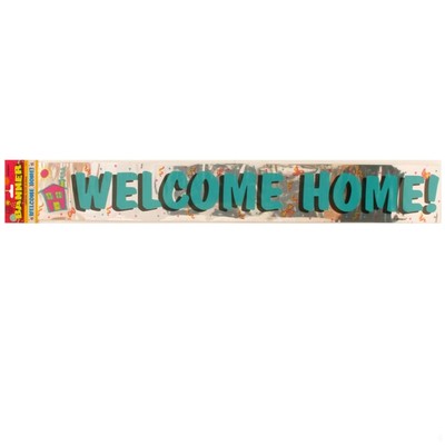 Banner Foil 3.6m Welcome Home Pk1 
