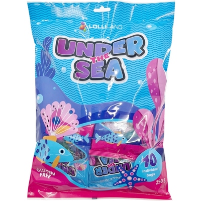 Under The Sea Jelly Lollies Multipack 25gm (Pk 10)