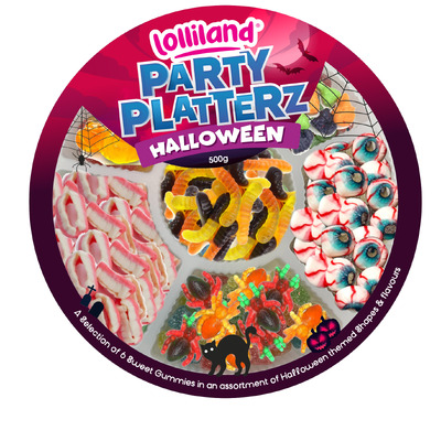 Halloween Party Platterz with Assorted Lollies (420gm)