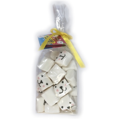 Easter Bunnies Bunny Face Marshmallows Bag 120gm (Pk 1)
