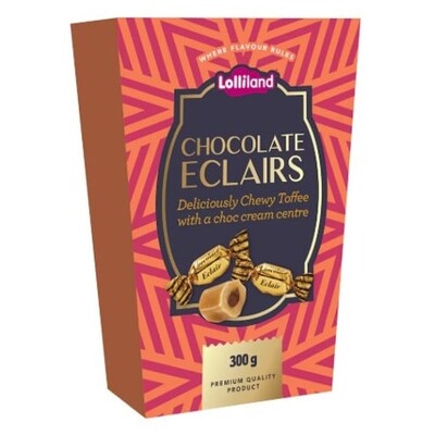Toffee Chocolate Eclairs Gift Box 300g