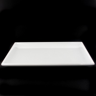 Platter Rectangular Melamine White 250x170mm Pk1 