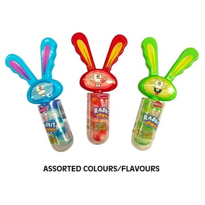Rabbit Bunny Spin Pop Assorted Flavours 23gm Pk 1
