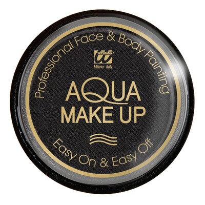 Widmann Black Aqua Make-Up Face & Body Paint 10ml