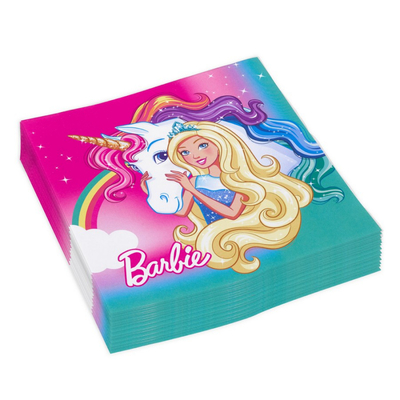 Barbie Dreamtopia 3 Ply Lunch Napkins Pk 20