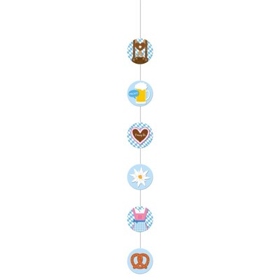 Oktoberfest Hanging String Decorations 1.3m 4 Strings
