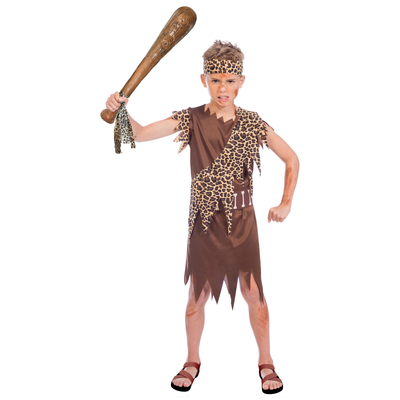 Child Cave Boy Costume (8-10 Yrs) Pk 1