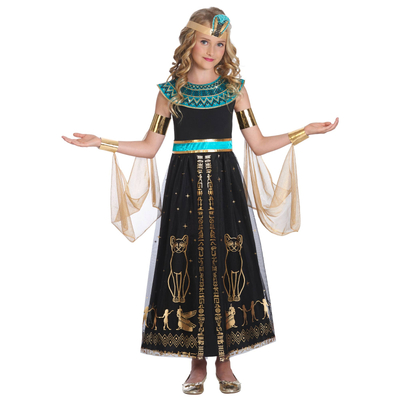 Child Egyptian Girl Cleopatra Costume (6-8 Yrs) Pk 1