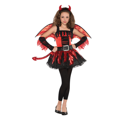Child Winged Daredevil Halloween Costume (10-12 Yrs)