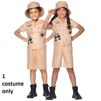 Child Outback Hunter Costume (6-8 Yrs)