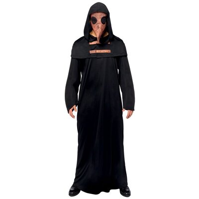 Adult Plague Doctor Halloween Costume (Standard Size)