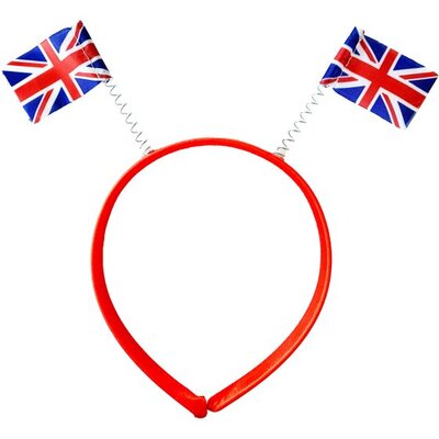 British Flags Patriotic Head Bopper Headband