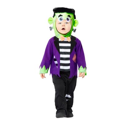 Child Toddler Little Frankie Frankenstein Halloween Costume (2-3 Yrs)