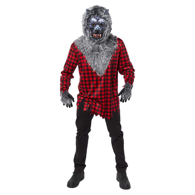 Adult Hungry Howler Werewolf Halloween Costume (XX Large)
