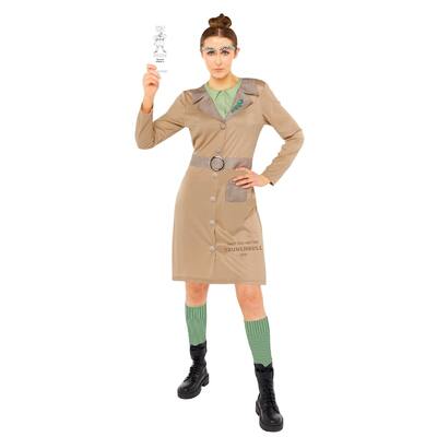 Adult Costume Miss Trunchbull Roald Dahl Small 8-10