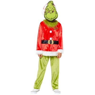 Child The Grinch Dr Seuss Costume (3-4 Yrs)
