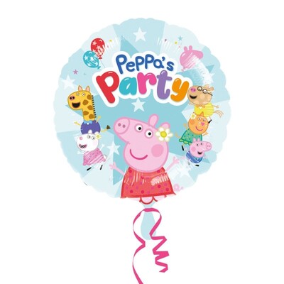 Peppa's Party Peppa Pig Foil Balloon 43cm 17in 