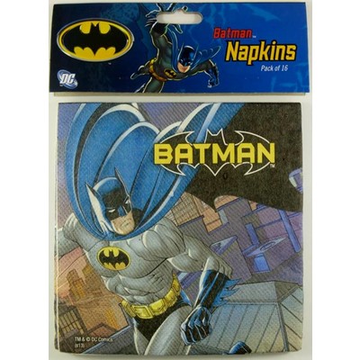 Batman Napkins Pk 16 