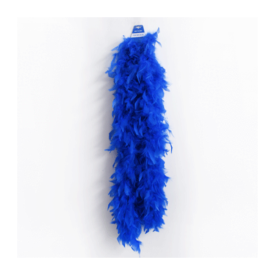 Royal Blue Feather Boa (1.5m) Pk 1