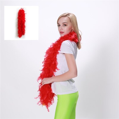 Red Feather Boa (150cm)
