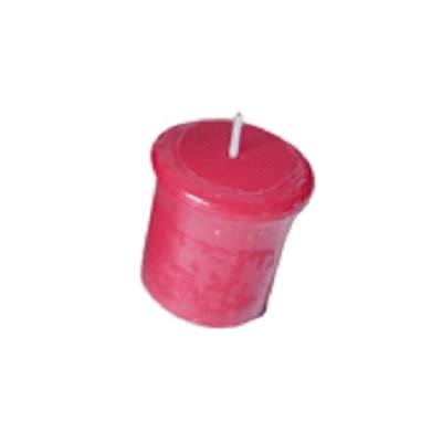 Hot Pink Cherry Blossom Votive Candle (14hrs) Pk 1