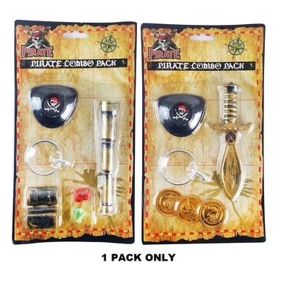 Assorted Pirate Accessory Combo Pack (Pk 1)