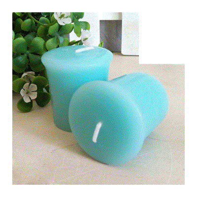 Blue Ocean Scented Votive Candle (4.5cm x 4.5cm) Pk 1 (1 Candle Only)
