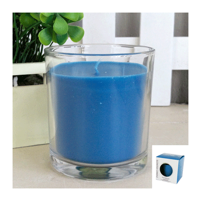 Blue Himalayan Lagoon Scented Candle Jar (7cm x 8cm) Pk 1