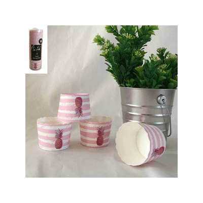 Troppo Pineapple Paper Baking Cups Pk 25