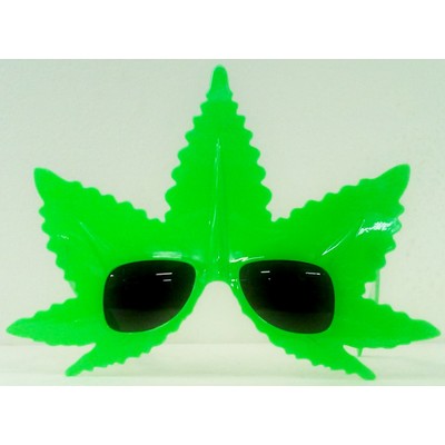 Hippie Marijuana Party Glasses Pk 1