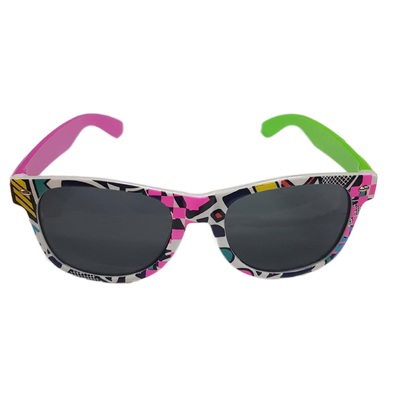 80's Themed Party Glasses Pk 1