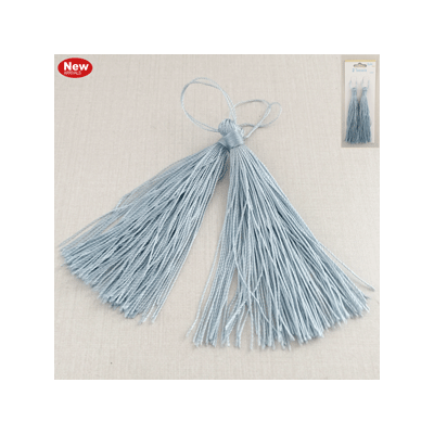 Blue Tassel Decorations (10cm) Pk 2