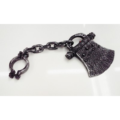 Plastic Axe Head with Chain and Shackle (65cm) Pk 1