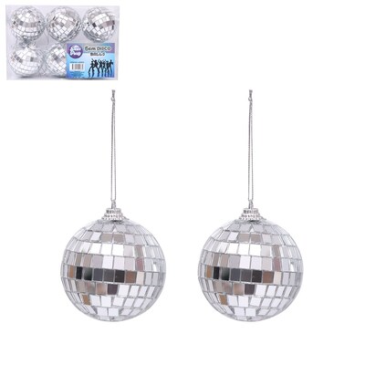 Disco Ball (6cm) Pk 6 - Mirror Balls - Buy Online