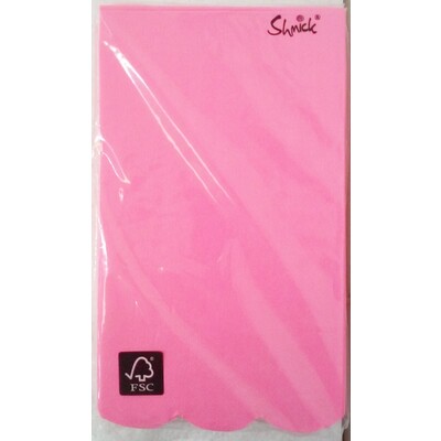 Neon Rose Pink 3 Ply Lunch Napkins Pk 15