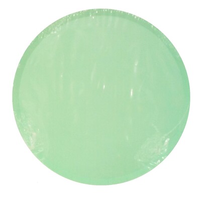 Bright Mint Green Round Paper Plates (18cm) Pk 12