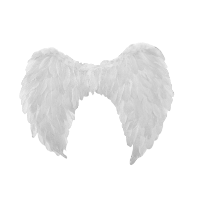 Child White Angel Wings (60x40cm) Pk 1