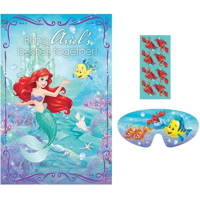 Ariel The Little Mermaid Party Game Pk 1