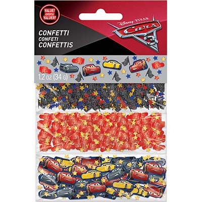 Cars 3 Scatters Confetti (Bulk Value Pack) 34g Pk 1