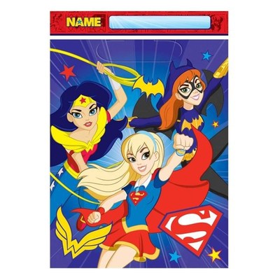 Super Hero Girls Loot Bags Pk 8
