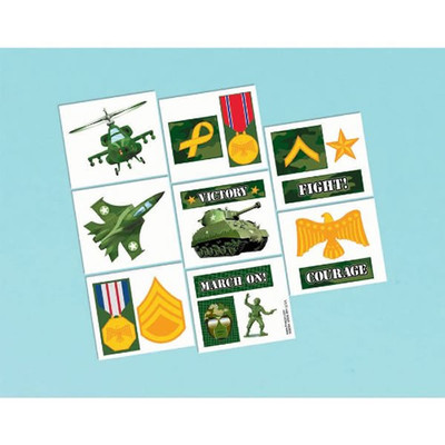 Army Tattoos (1 Sheet of 16)