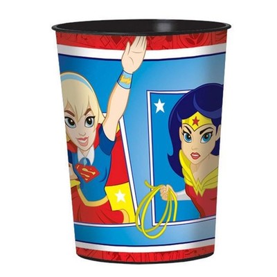 Super Hero Girls 16oz. Plastic Favour Cup Pk 1