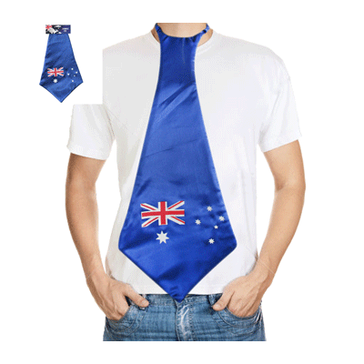 Australia Day Aussie Flag Jumbo Tie Pk 1