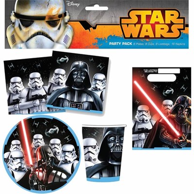 Star Wars Classic Party Pack for 8 Pk 40