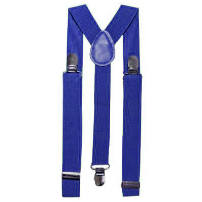 Royal Blue Suspenders Braces (Pk 1)