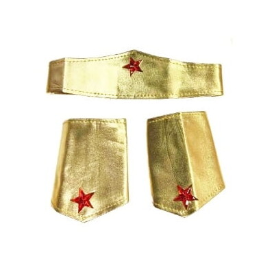 Wonder Woman Super Hero Costume Kit 3 Pieces